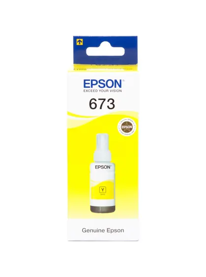 Контейнер з чорнилами Epson для L800 673 70мл Yellow (C13T67344A)