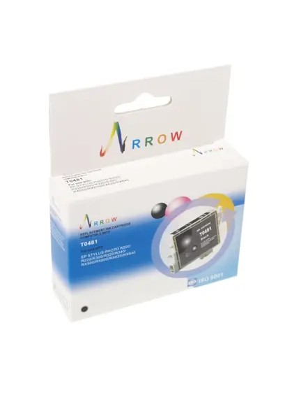 Картридж Arrow для Epson Stylus Photo R200/R340/RX620 аналог C13T048140 Black (A-T0481)