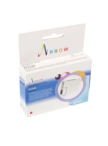 Картридж Arrow для Epson Stylus C79/TX200/TX400 аналог C13T07334A/C13T10534A10 Magenta (T0733N)