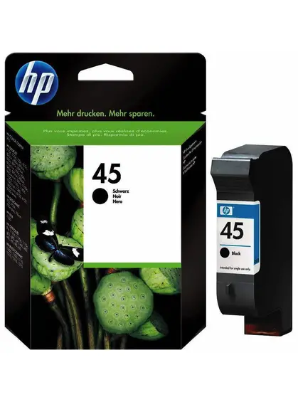 Картридж HP DJ 850C/1100C/1600C HP 45 Black (51645AE)