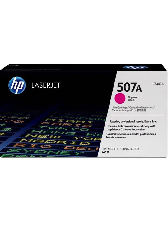 Картридж тон. HP 507A для LJ Enterprise 500 Color M551n/551dn/551xh 6000 ст. Magenta (CE403A)