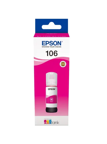 Контейнер з чорнилами Epson для L7160/7180 106 70мл Magenta (C13T00R340)