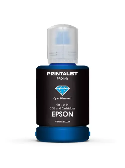 Чорнило PRINTALIST для Epson 140г Cyan водорозчинне (PL-INK-EPSON-C)