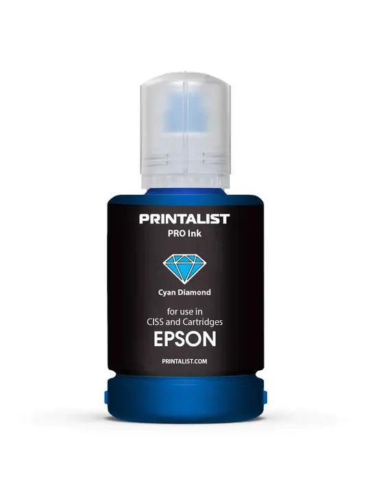 Чорнило PRINTALIST для Epson 140г Cyan водорозчинне (PL-INK-EPSON-C)