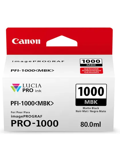 Картридж Canon imagePROGRAF Pro-1000 PFI-1000 Matte Black (0545C001)