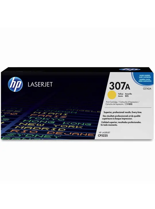 HP 307A Yellow (CE742A)