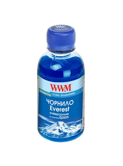Чорнило WWM EVEREST для Epson 100г Cyan пігментне (EP02/CP-2)