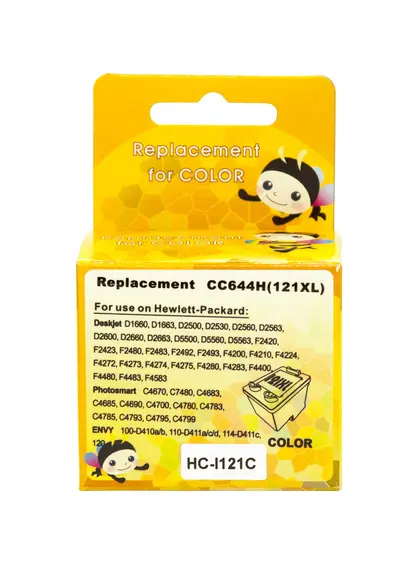 Картридж MicroJet для HP DJ D2563/F4283 аналог HP №121XL Color (HC-I121C)