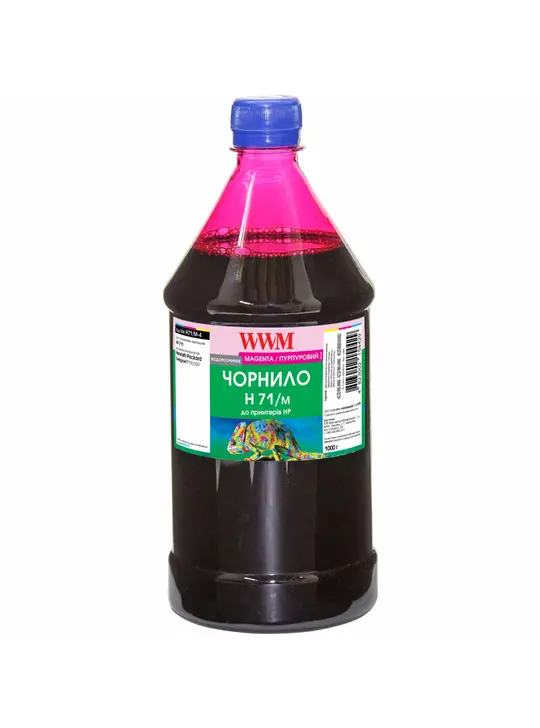 Чорнило WWM для HP №711 1000г Magenta водорозчинне (H71/M-4)