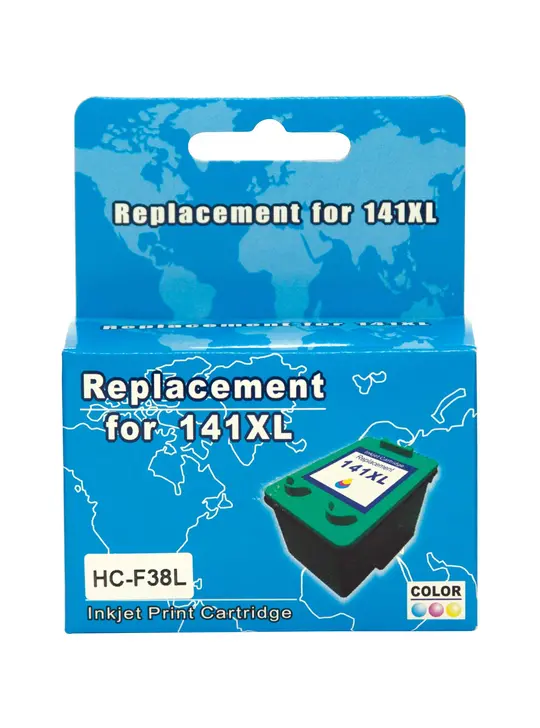Картридж MicroJet для HP Officejet J5783/J6483 аналог HP №141XL Color (HC-F38L)