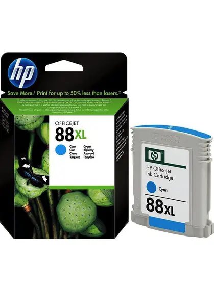 Картридж HP Officejet Pro K550/K5400/K8600 HP 88XL Cyan (C9391AE) підвищеної ємності