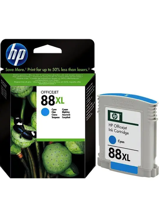 Картридж HP Officejet Pro K550/K5400/K8600 HP 88XL Cyan (C9391AE) підвищеної ємності