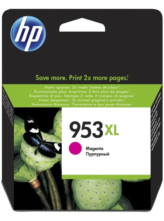 Картридж HP Officejet Pro 8210/8710/8720, HP 953XL Magenta (F6U17AE) підвищеної ємності