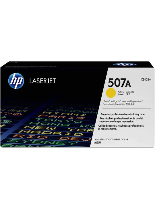 Картридж тон. HP 507A для LJ Enterprise 500 Color M551n/551dn/551xh 6000 ст. Yellow (CE402A)
