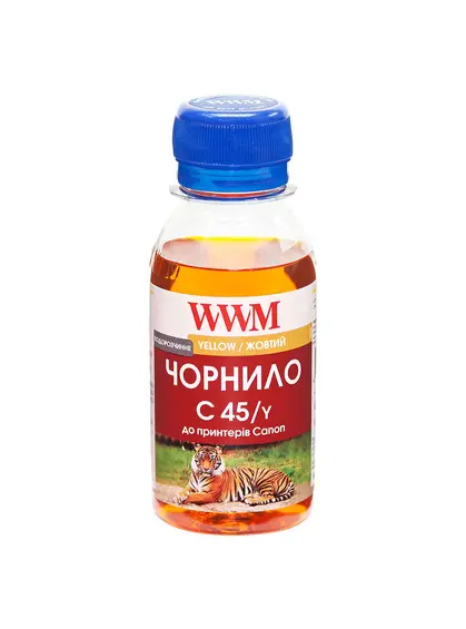Чорнило WWM для Canon CL-441/CL-446/CLI-451Y 100г Yellow водорозчинне (C45/Y-2)
