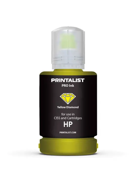 Чорнило PRINTALIST для HP 140г Yellow водорозчинне (PL-INK-HP-Y)