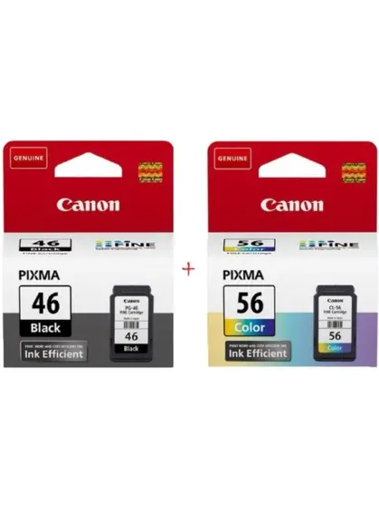 Комплект струменевих картриджів Canon Pixma E404/E464 PG46/CL56 Black/Color (Set46)