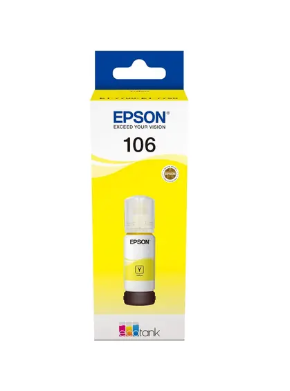 Контейнер з чорнилами Epson для L7160/7180 106 70мл Yellow (C13T00R440)
