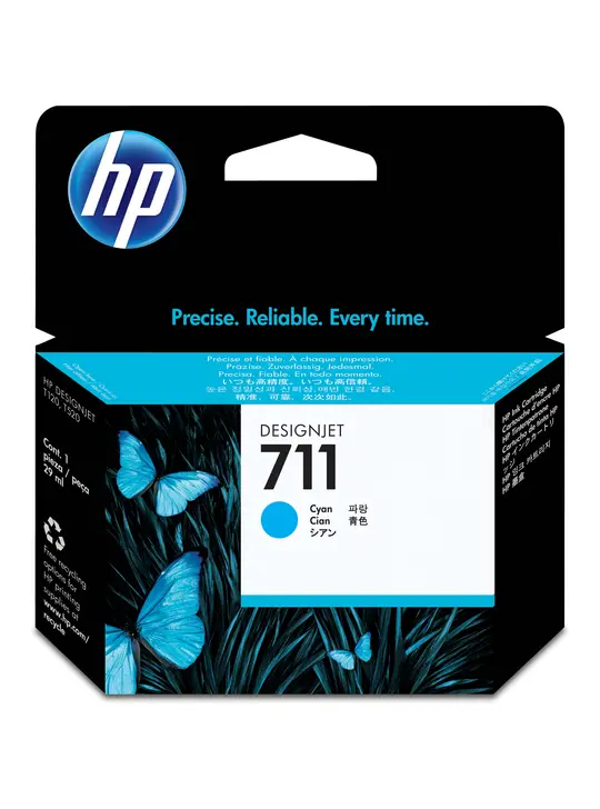 Картридж HP DesignJet T120/T520 HP 711 Cyan (CZ130A)
