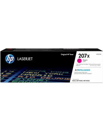 Картридж тон. HP 207X для CLJ M282/M283, M255dw/M255nw 2450 ст. Magenta (W2213X)