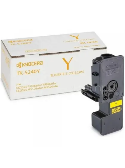 Туба з тонером KYOCERA для ECOSYS P5026 3000 ст. Yellow (1T02R7ANL0) Туба з тонером KYOCERA для ECOSYS P5026 3000 ст. Yellow (1T02R7ANL0)