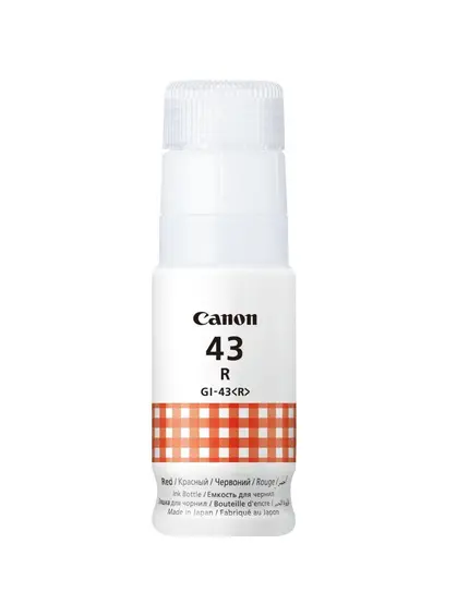 Контейнер з чорнилами Canon для Pixma G540/640 , GI-43 43 70мл Red (4716C001)