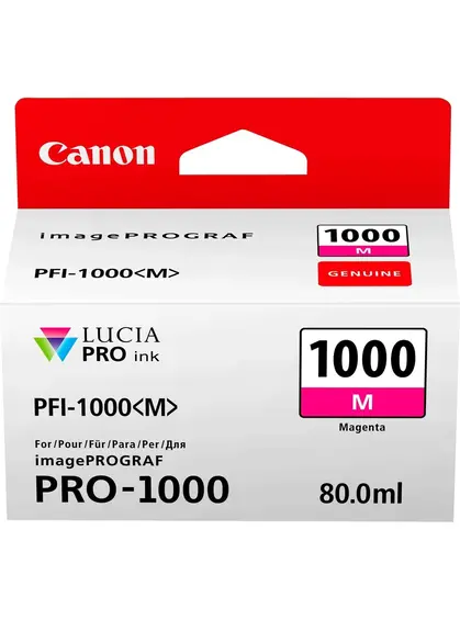 Картридж Canon imagePROGRAF Pro-1000 PFI-1000 Magenta (0548C001)