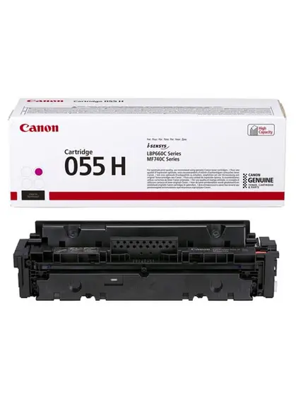 Картридж тон. Canon 055H для MF-742Cdw 5900 ст. Magenta (3018C002) Картридж тон. Canon 055H для MF-742Cdw 5900 ст. Magenta (3018C002)