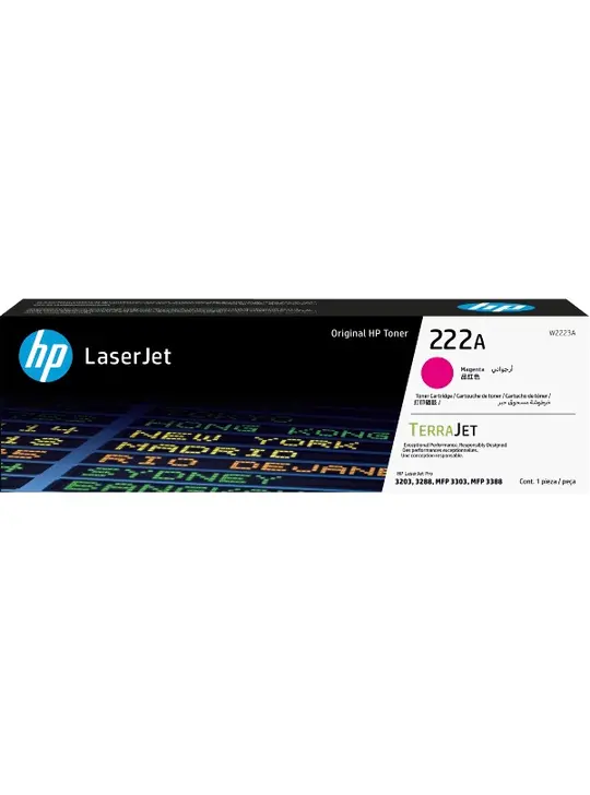 Картридж тон. HP для CLJ Pro 3203/3303, 222A 1200 ст. Magenta (W2223A)