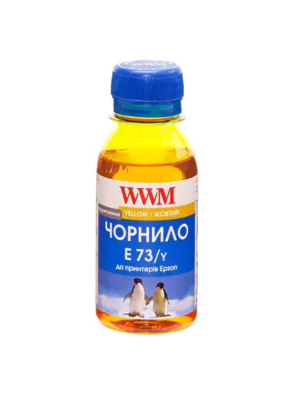 Чорнило WWM для Epson Stylus CX3700/TX119/TX419 100г Yellow водорозчинне (E73/Y-2)
