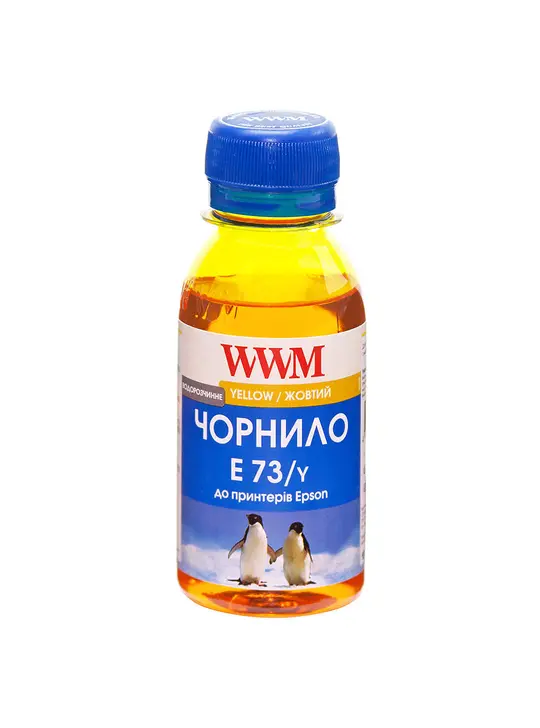 Чорнило WWM для Epson Stylus CX3700/TX119/TX419 100г Yellow водорозчинне (E73/Y-2)