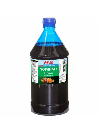 Чорнило WWM для HP №22/134/121 1000г Cyan водорозчинне (H35/C-4) для СНПЧ