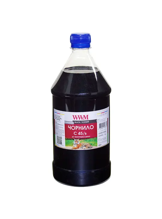 Чорнило WWM для Canon CL-451B 1000г Black водорозчинне (C45/B-4)