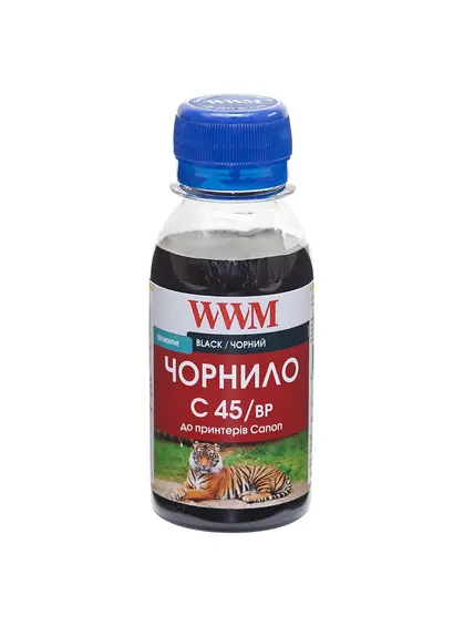 Чорнило WWM для Canon PG-440/PG-445/PGI-450Bk 100г Black пігментне (C45/BP-2)