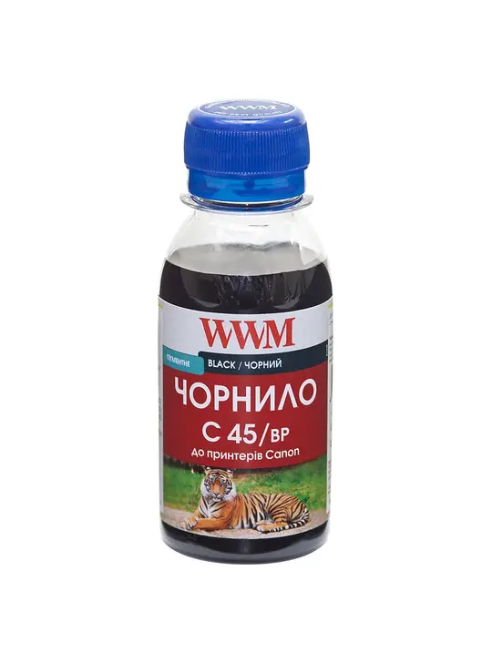Чорнило WWM для Canon PG-440/PG-445/PGI-450Bk 100г Black пігментне (C45/BP-2)