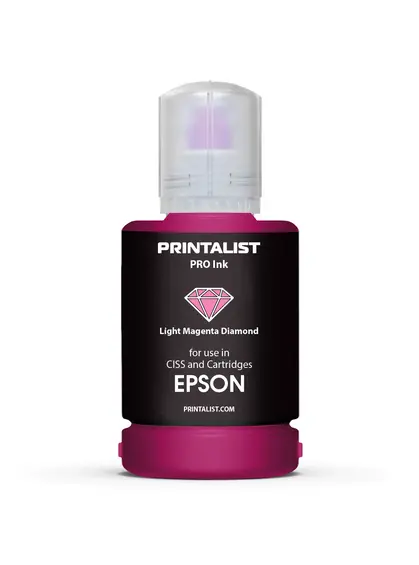 Чорнило PRINTALIST для Epson 140г Light Magenta водорозчинне (PL-INK-EPSON-LM)