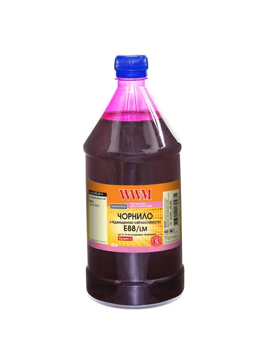 Чорнило WWM для Epson L8050/L18050 1000г Light Magenta водорозчинне (E88/LM-4)