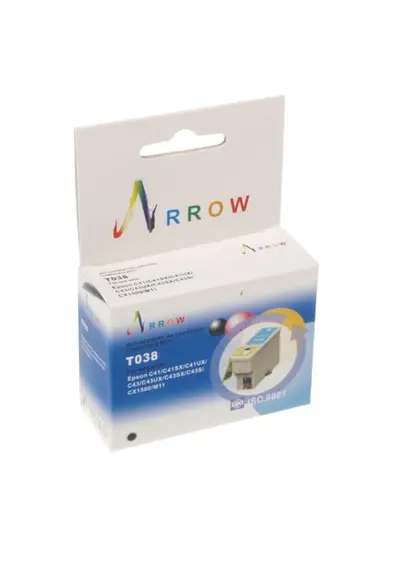 Картридж Arrow для Epson Stylus C41/C43/C45 аналог C13T03814A Black (T038)