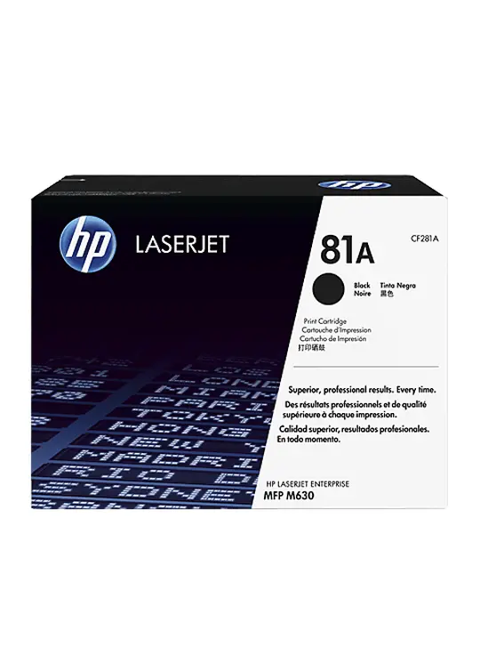 Картридж тон. HP 81A для LJ M604/M605/M606/M630 10500 ст. Black (CF281A)
