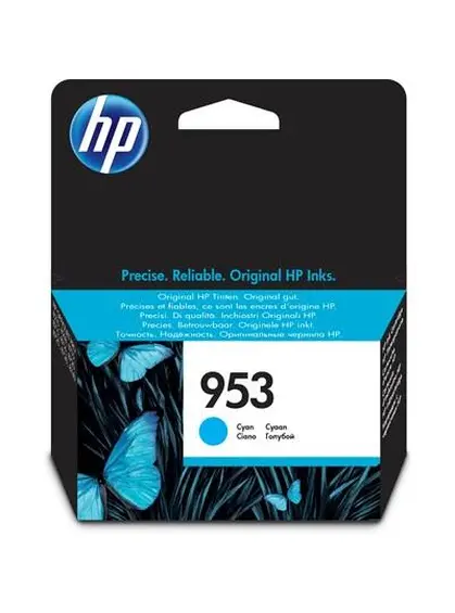 Картридж HP Картридж HP No.953 Officejet Pro 8210/8710/8720/8725/8730 Cyan (700 стр) Cyan (F6U12AE)