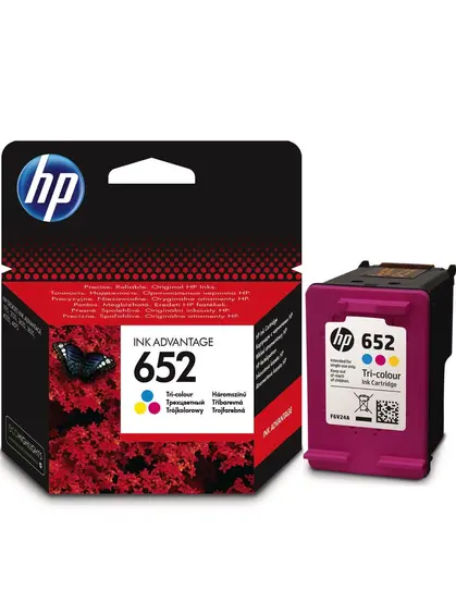 Картридж HP DJ Ink Advantage 1115/2135/3635/3835 HP 652 Color (F6V24AE)