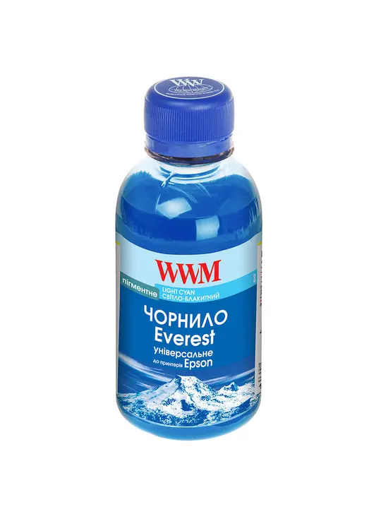 Чорнило WWM EVEREST для Epson 100г Light Cyan пігментне (EP02/LCP-2)