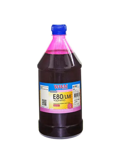 Чорнило WWM для Epson L800 1000г Light Magenta водорозчинне (E80/LM-4)