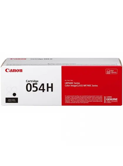 Картридж тон. Canon 054H для MF641/643/645, LBP-621/623 3100 ст. Black (3028C002) Картридж тон. Canon 054H для MF641/643/645, LBP-621/623 3100 ст. Black (3028C002)