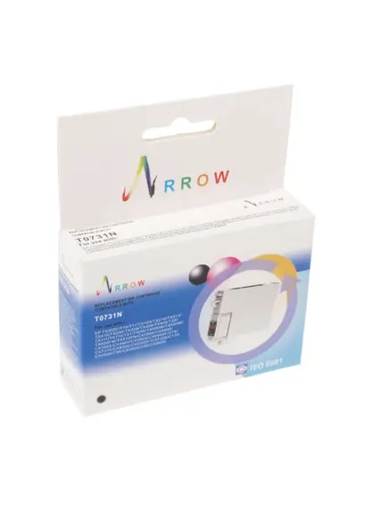 Картридж Arrow для Epson Stylus C79/TX200/TX400 аналог C13T07314A/C13T10514A10 Black (T0731N)