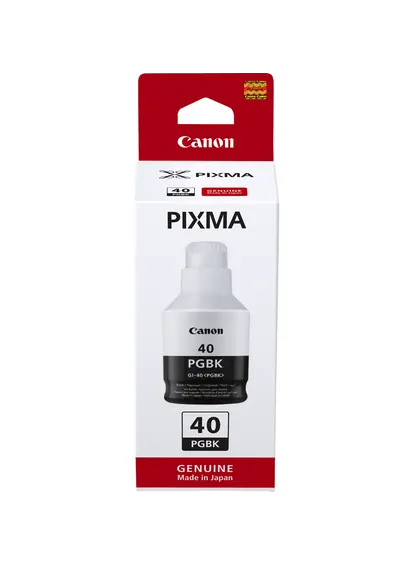 Контейнер з чорнилами Canon для GM2040/G5040/G6040, GI-40BK 135мл Black (3385C001) Контейнер з чорнилами Canon для GM2040/G5040/G6040, GI-40BK 135мл Black (3385C001)