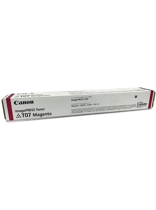Canon Картридж малиновий для Image Press C160 T07 Toner Magenta (3643C001AA)