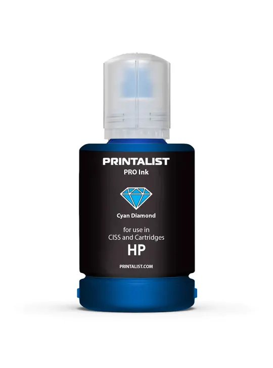 Чорнило PRINTALIST для HP 140г Cyan водорозчинне (PL-INK-HP-C)