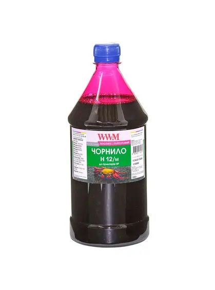 Чорнило WWM для HP №10/11/82 1000г Magenta водорозчинне (H12/M-4)