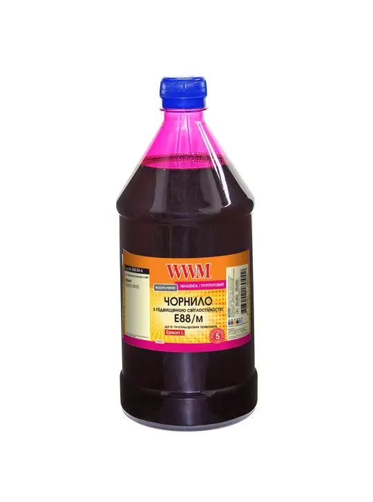 Чорнило WWM для Epson L8050/L18050 1000г Magenta водорозчинне (E88/M-4)